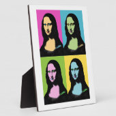 Mona Lisa - Pop Art Style Fotoplaat (Zijkant)