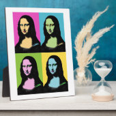 Mona Lisa - Pop Art Style Fotoplaat (Zijkant)