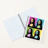 Mona Lisa - Pop Art Style Notitieboek (Binnen)