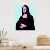 Mona Lisa Pop Art Style Poster (Keuken)