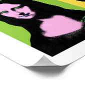 Mona Lisa - Pop Art Style Poster (Hoek)