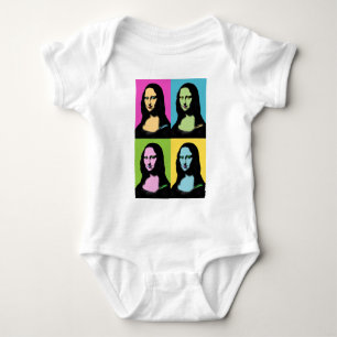 Mona Lisa - Pop Art Style Romper