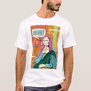 Mona Lisa pop art T-shirt