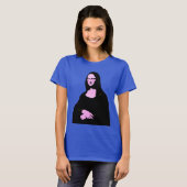 Mona Lisa Pop Art T-shirt (Voorkant volledig)