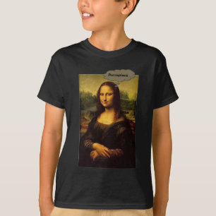 Mona Lisa Porcupines T-shirt