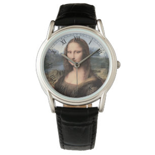 Mona Lisa Portrait Painting Horloge