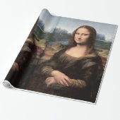 Mona Lisa Portrait / Schilderen Cadeaupapier (Uitgerold)