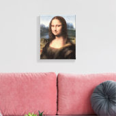 Mona Lisa Portrait / Schilderen Canvas Afdruk (Insitu (Woonkamer))
