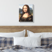 Mona Lisa Portrait / Schilderen Canvas Afdruk (Insitu (Slaapkamer))