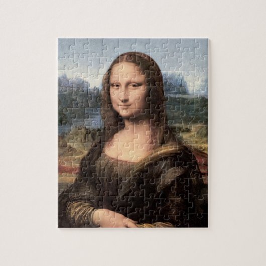 Mona Lisa Portrait / Schilderen Legpuzzel (Verticaal)