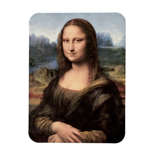 Mona Lisa Portrait / Schilderen Magneet (Verticaal)