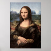 Mona Lisa Portrait / Schilderen Poster (Voorkant)