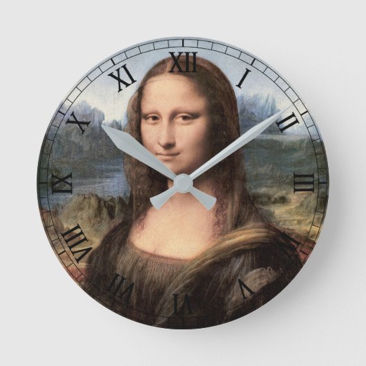 Mona Lisa Portrait / Schilderen Ronde Klok (Voorkant)