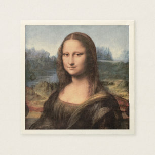 Mona Lisa Portrait / Schilderen Servetten