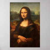 Mona Lisa portret schilderij Leonardo Da Vinci Poster (Voorkant)