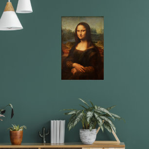 Mona Lisa portret schilderij Leonardo Da Vinci Poster