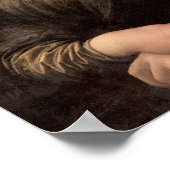 Mona Lisa Portret / Schilderij Poster (Hoek)