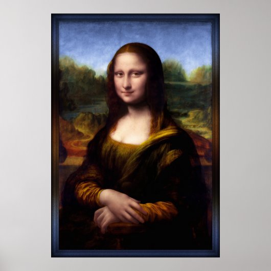 Mona Lisa (Portret van Lisa Gherardini) Poster (Voorkant)