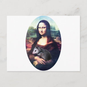 Mona Lisa Possum Briefkaart