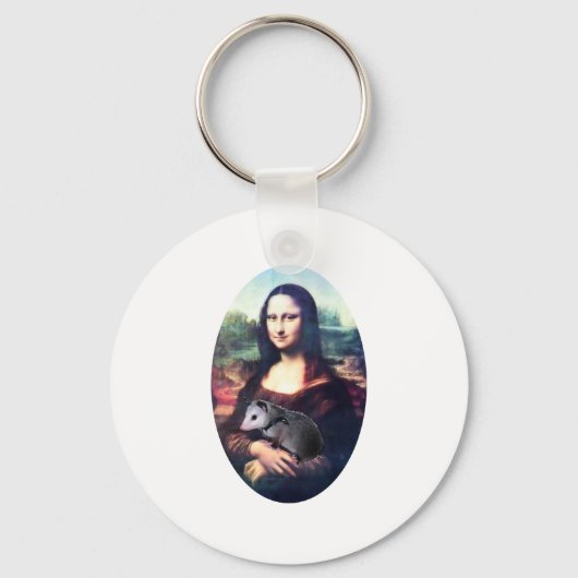 Mona Lisa Possum Sleutelhanger (Voorkant)
