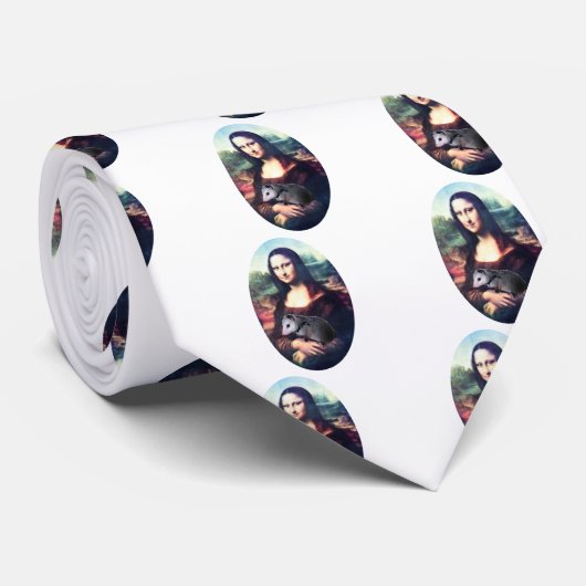 Mona Lisa Possum Stropdas (Opgerold)