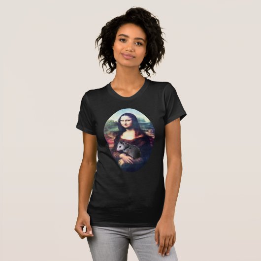 Mona Lisa Possum T-shirt (Voorkant volledig)