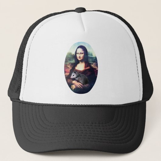 Mona Lisa Possum Trucker Pet (Voorkant)