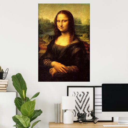 Mona Lisa Poster (Thuiskantoor)