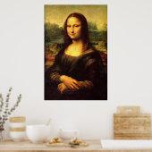 Mona Lisa Poster (Keuken)