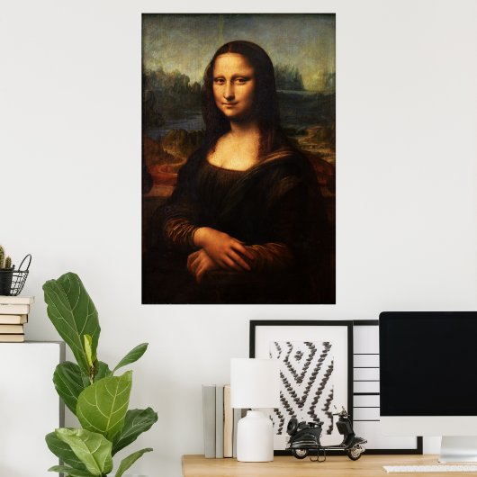 Mona Lisa Poster (Thuiskantoor)