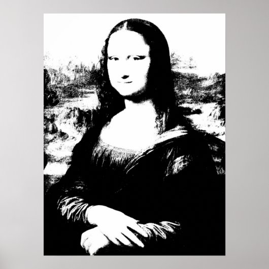 Mona Lisa Poster (Voorkant)