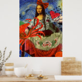 Mona Lisa Poster (Keuken)