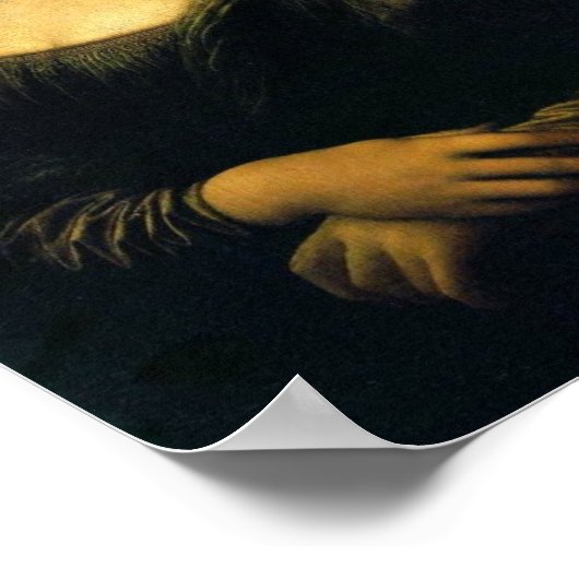 Mona Lisa Poster (Hoek)