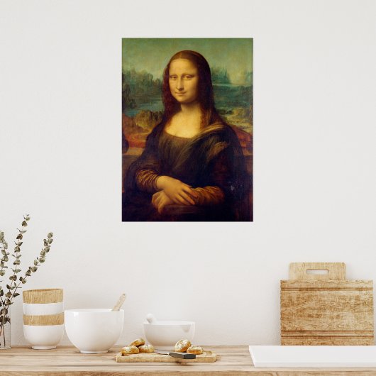 Mona Lisa Poster (Keuken)