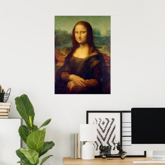 Mona Lisa Poster (Thuiskantoor)