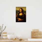 Mona Lisa Poster (Keuken)