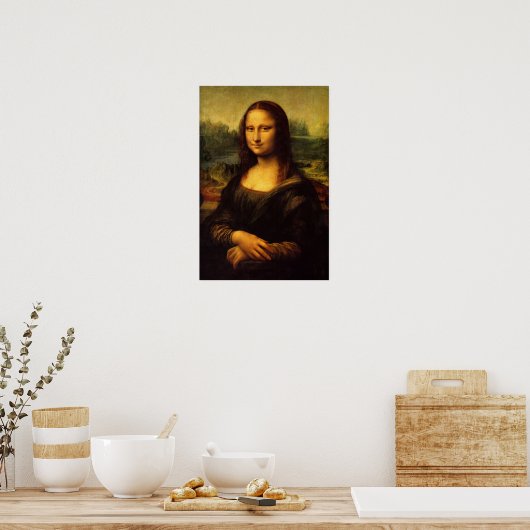 Mona Lisa Poster (Keuken)