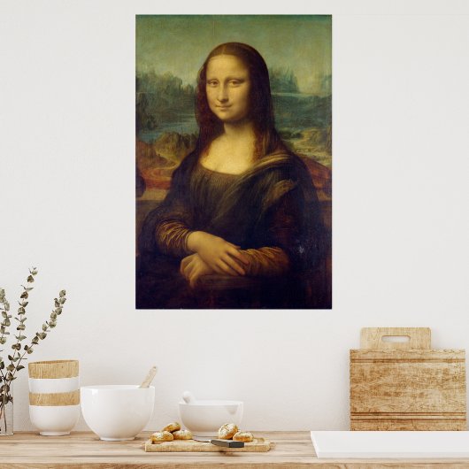 Mona Lisa Poster (Keuken)
