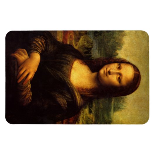 Mona Lisa Premium Flexi Magnet Magneet (Horizontaal)