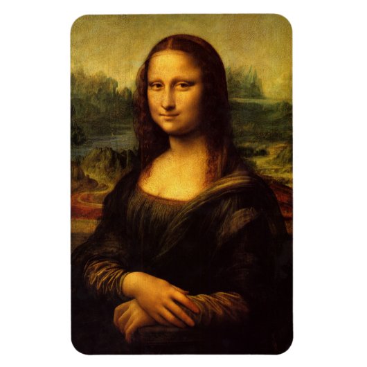 Mona Lisa Premium Flexi Magnet Magneet (Verticaal)