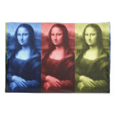 Mona Lisa Primaire Colour Pillowcase Kussensloop (Achterkant)