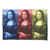 Mona Lisa Primaire Colour Pillowcase Kussensloop (Voorkant)