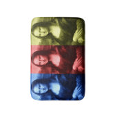 Mona Lisa Primaire kleuren Badmat (Voorkant Verticaal)