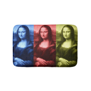 Mona Lisa Primaire kleuren Badmat