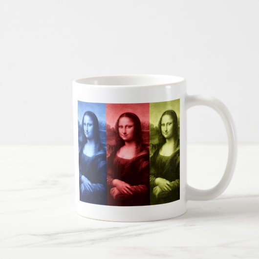 Mona Lisa Primaire kleuren Koffiemok (Rechts)