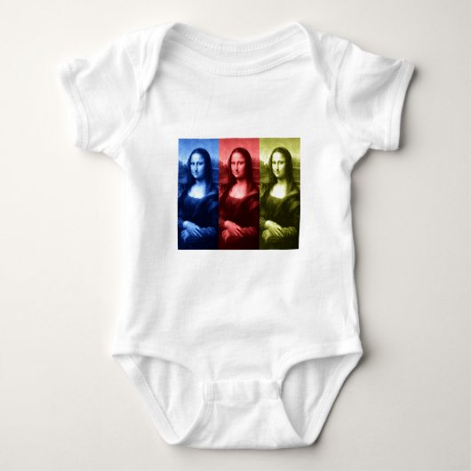 Mona Lisa Primaire kleuren Romper (Voorkant)
