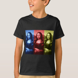Mona Lisa Primaire kleuren T-shirt