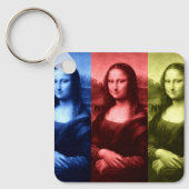 Mona Lisa Primary Colors Sleutelhanger (Voorkant)