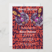 Mona Lisa Punk Art Kaart (Voorkant)