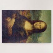 Mona Lisa Puzzel beroemd portret van Leonardo da V (Horizontaal)